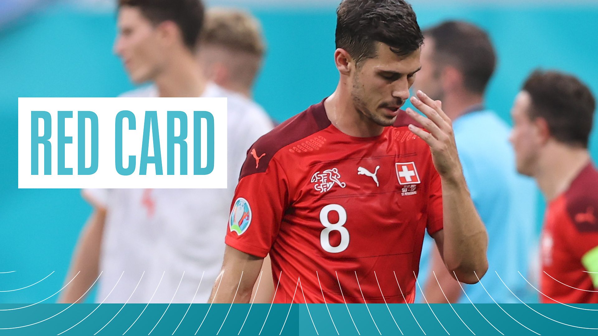 Euro 2020 Switzerland v Spain: Remo Freuler sees red as Switzerland down to  10 men - BBC Sport