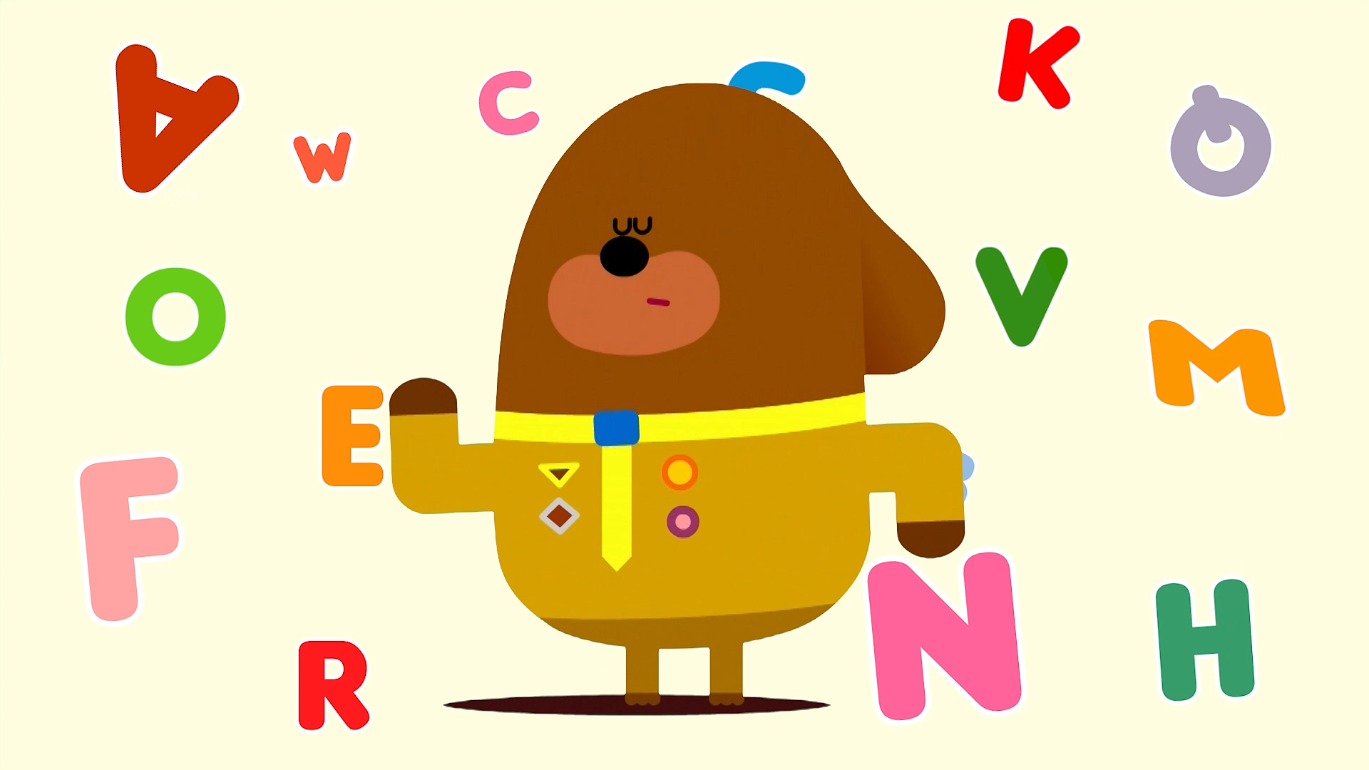 BBC iPlayer - Hey Duggee - Top of the Pups: Alphabet Song