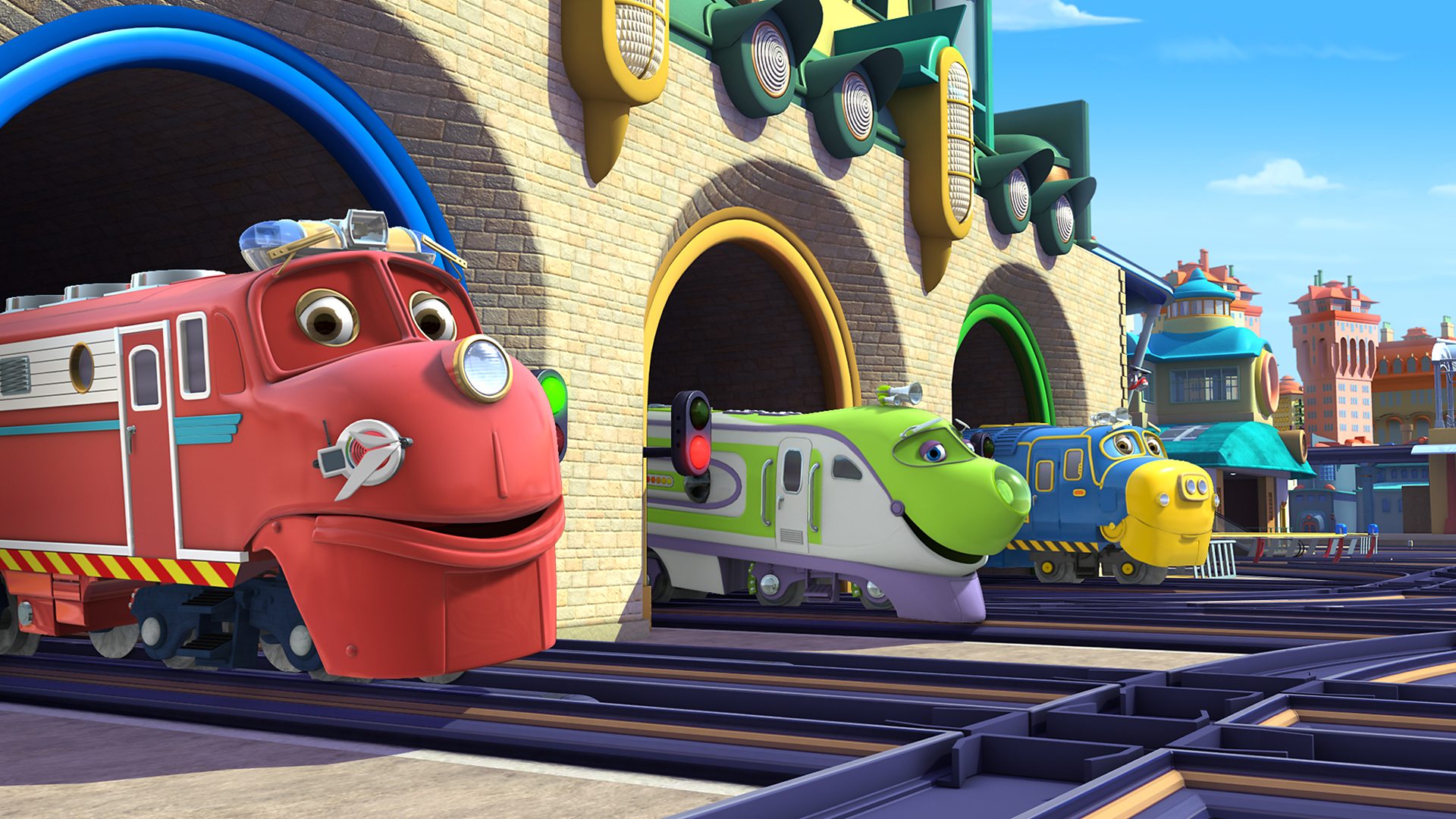 BBC iPlayer Chuggington Train Tracks Chuggington Theme Tune
