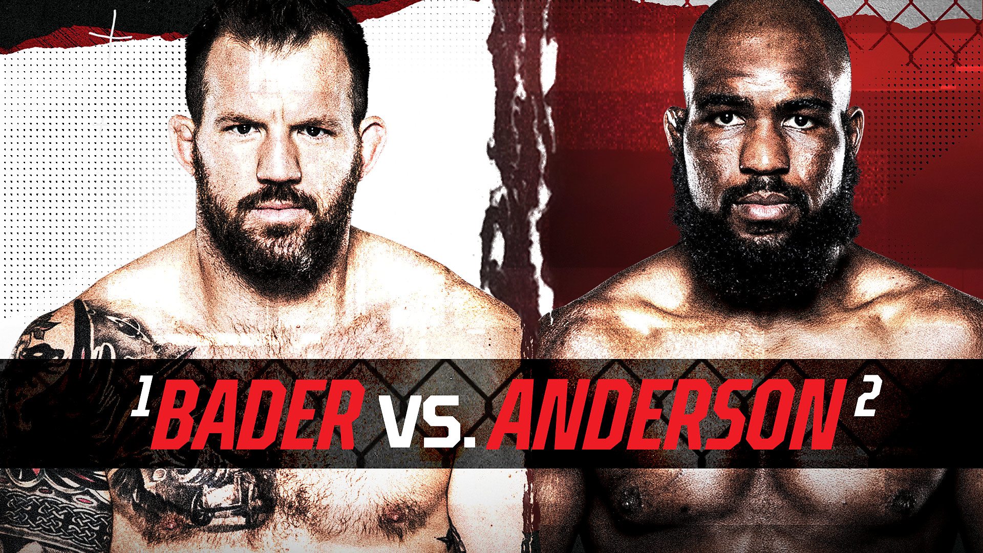 BBC iPlayer Bellator MMA 2021 Ryan Bader vs. Corey Anderson