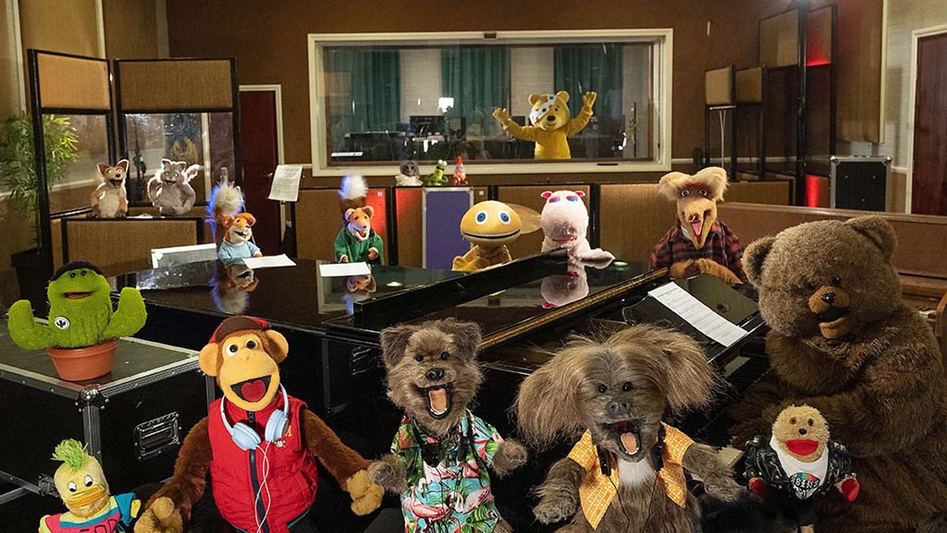 The nation’s favourite puppets and TV characters join forces for BBC