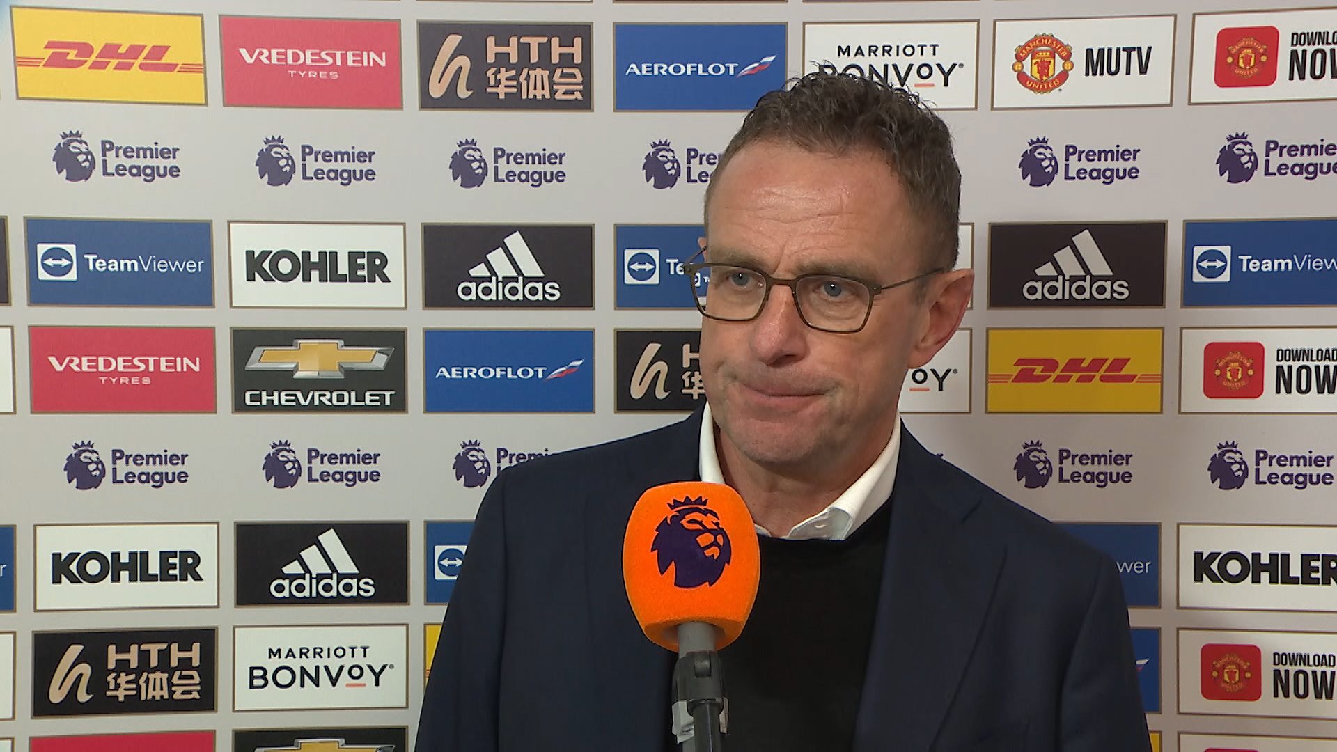 Manchester United 1-0 Crystal Palace: Ralf Rangnick 'very happy