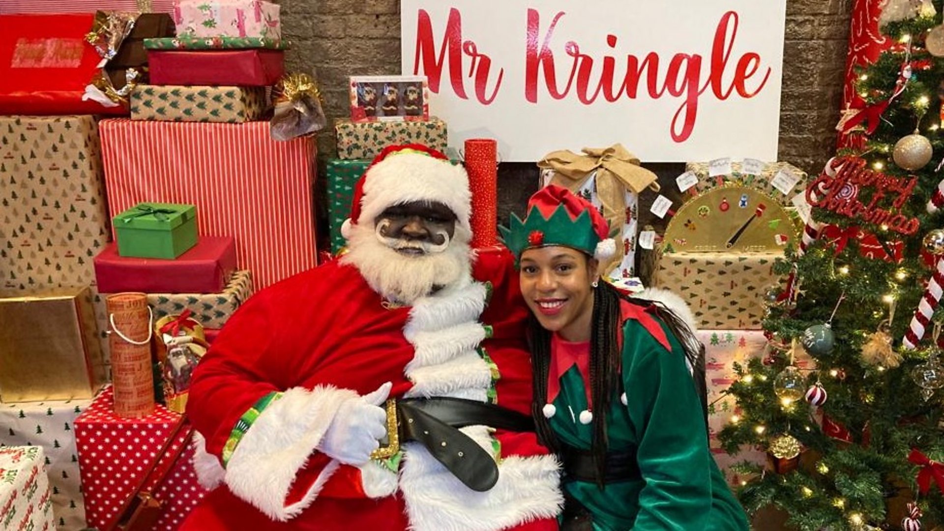 Kringle Christmas Catalog 2022 Noir Kringle: A Grotto Representing Black Culture At Christmas Time - Bbc  News