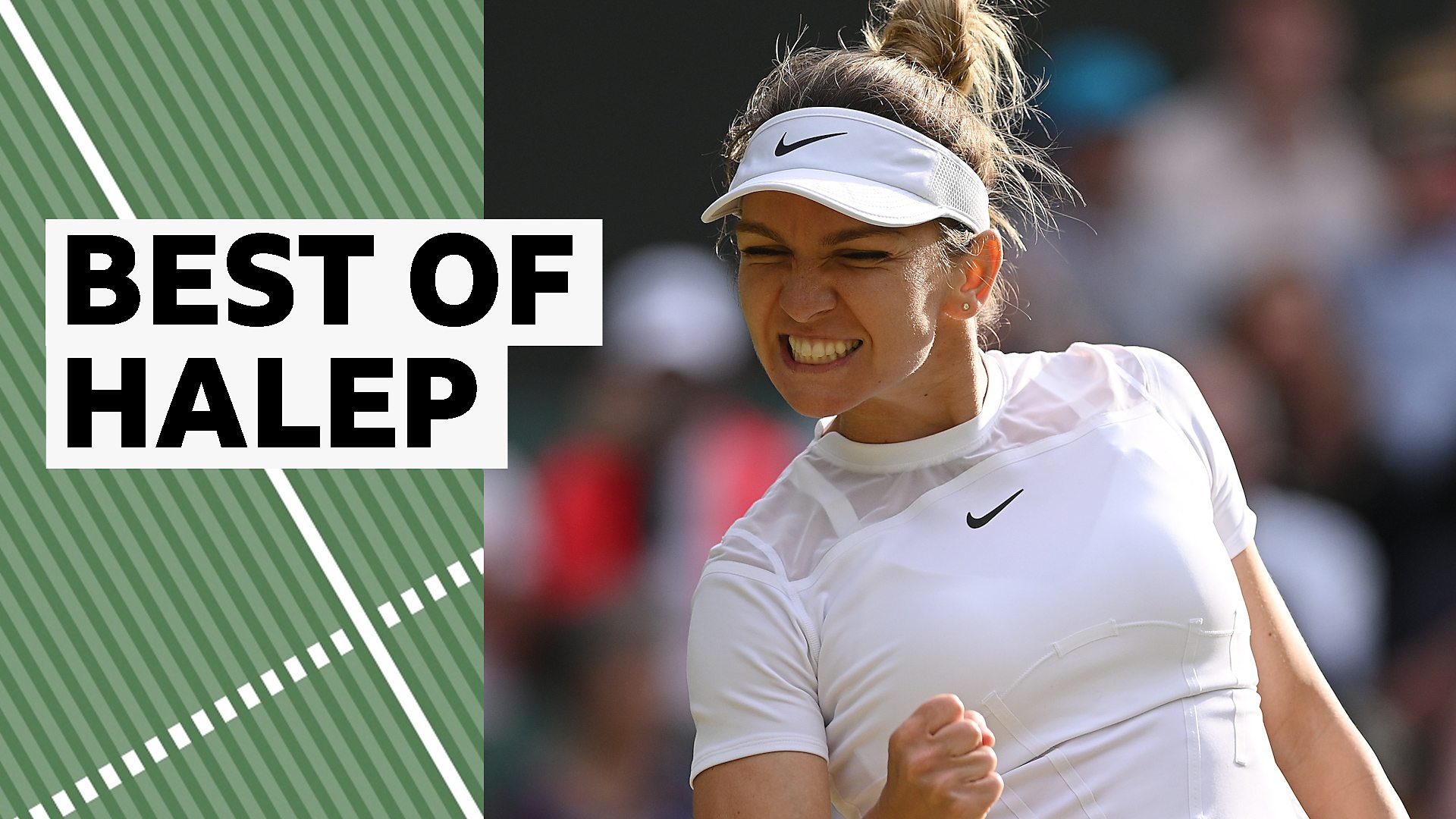 Wimbledon 2022 Watch best moments of Simona Haleps victory against Paula Badosa.