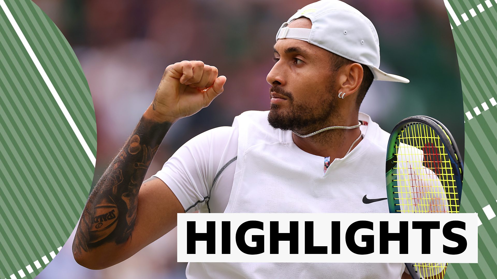 Wimbledon Nick Kyrgios reaches semi-final as he beats Cristian Garin