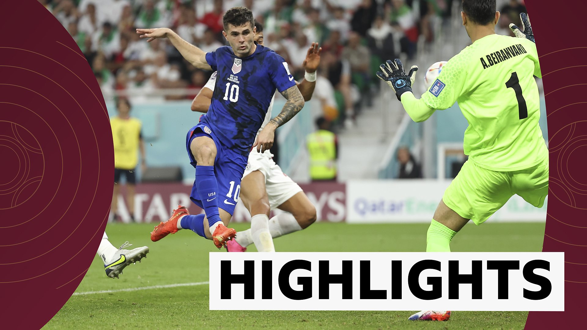 Pulisic goal advances US in World Cup with win over Iran