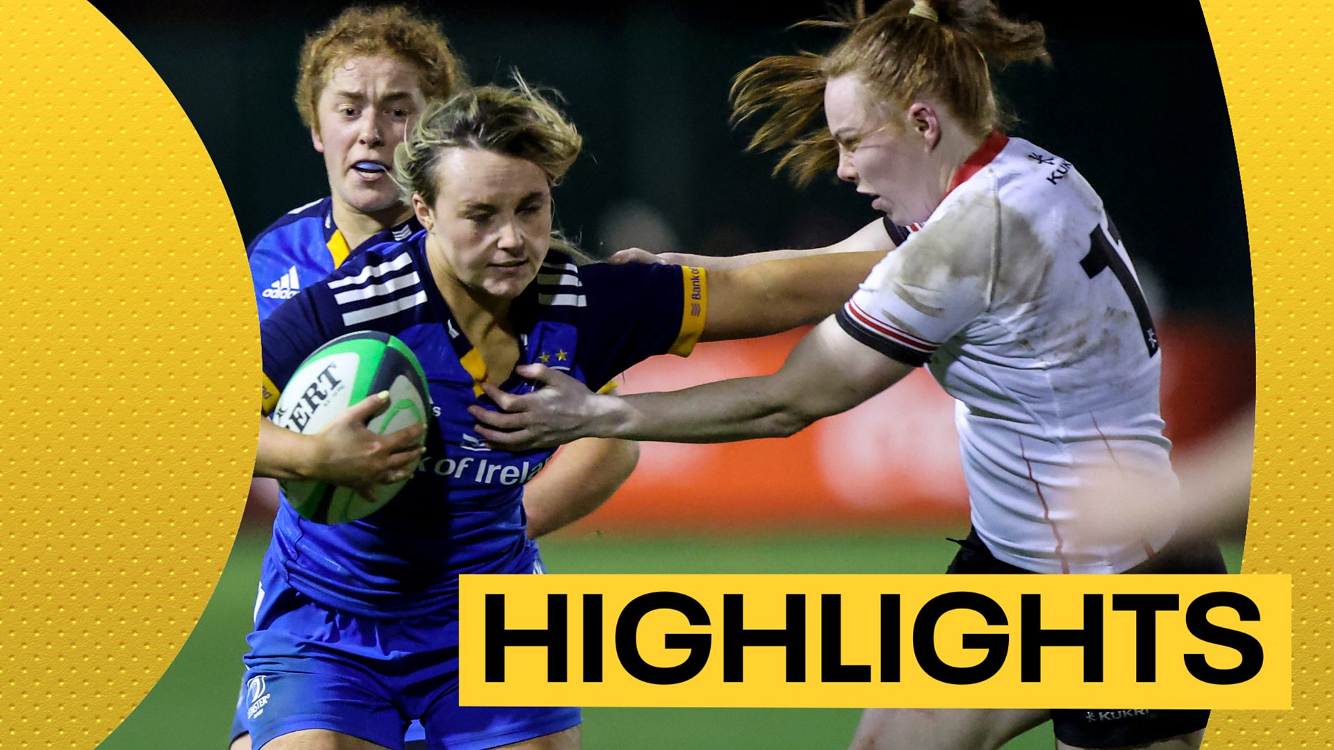 Ulster 0-43 Leinster Watch highlights from the Womens Interpro match