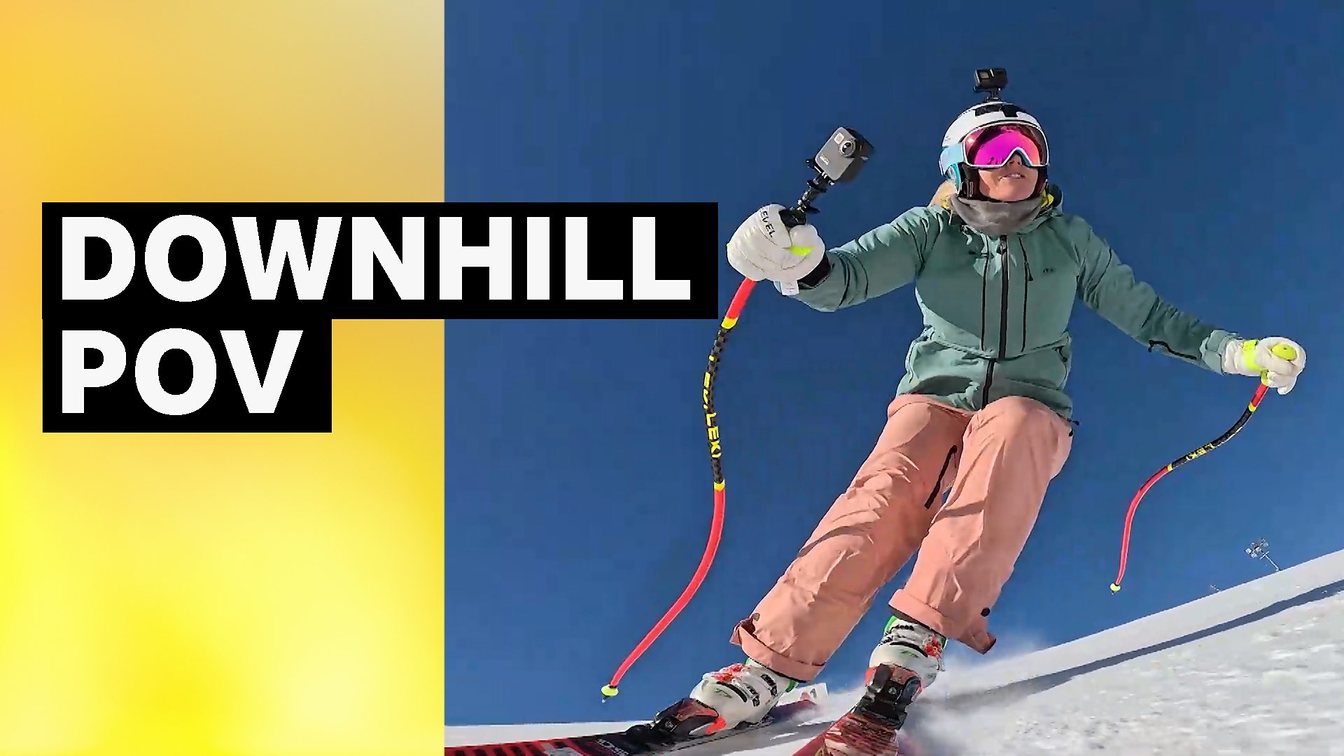 Ski Sunday: Ride the Alpine downhill course with Chemmy Alcott - BBC Sport