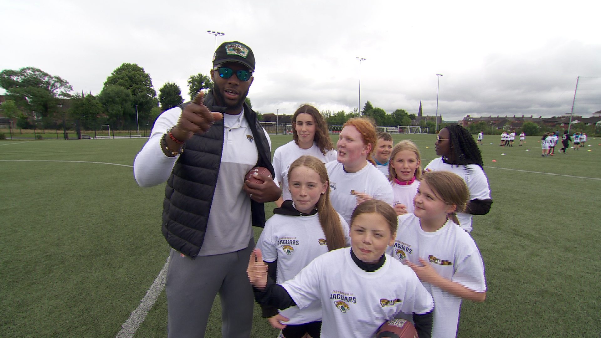 Jacksonville Jaguars UK Tour touches down in Belfast - Belfast Live