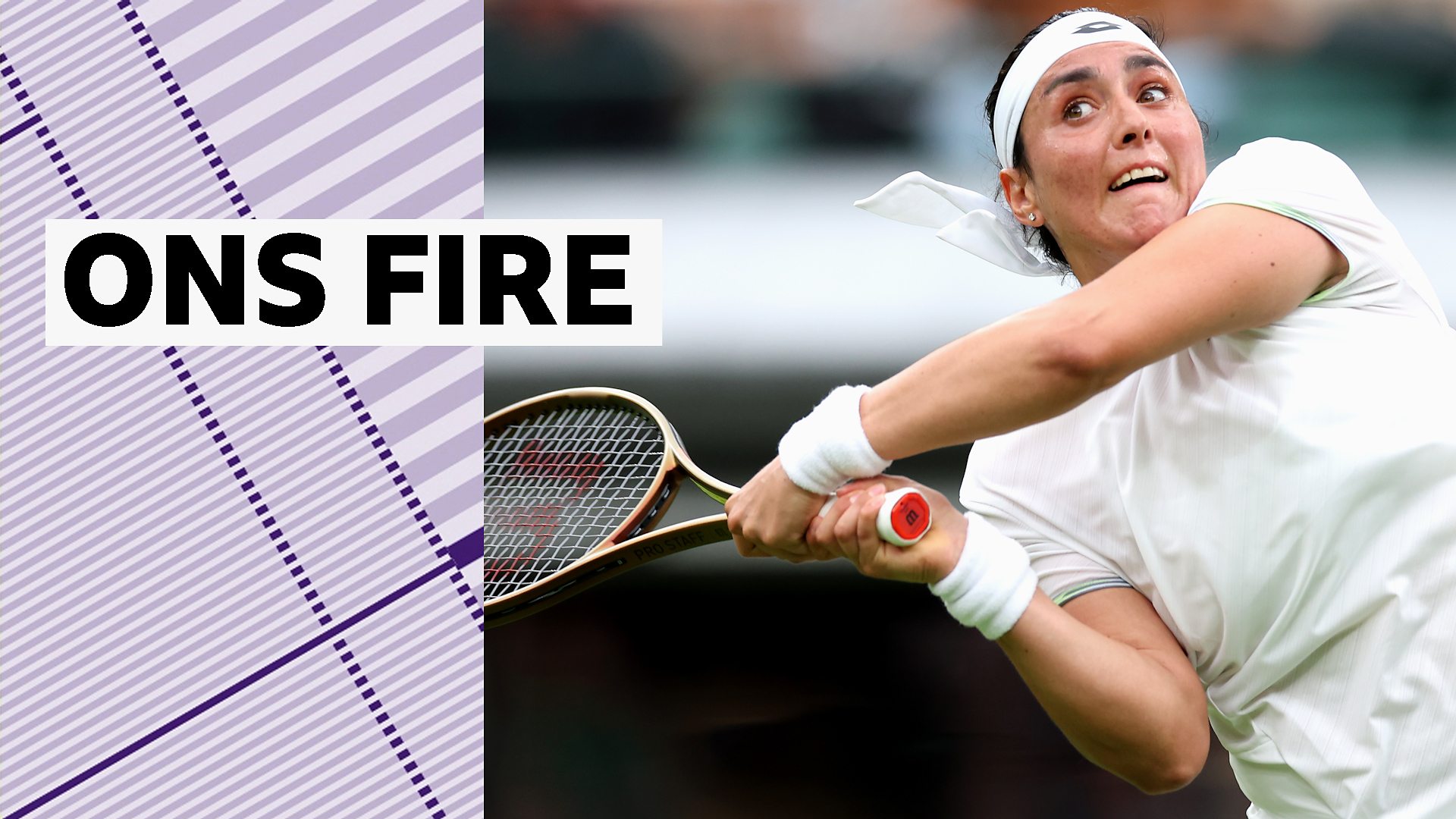 Wimbledon 2023 Ons Jabeur beats Magdalena Frech - sublime shots and skills 