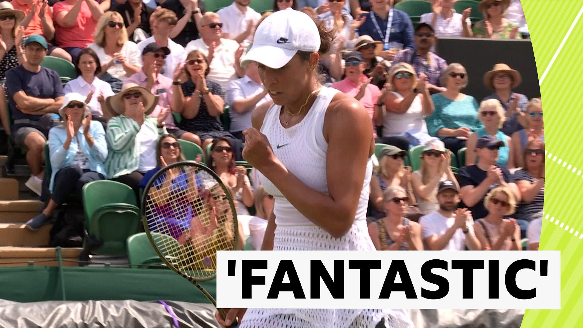 Wimbledon 2023 Madison Keys hits fantastic winner against Mirra Andreeva 