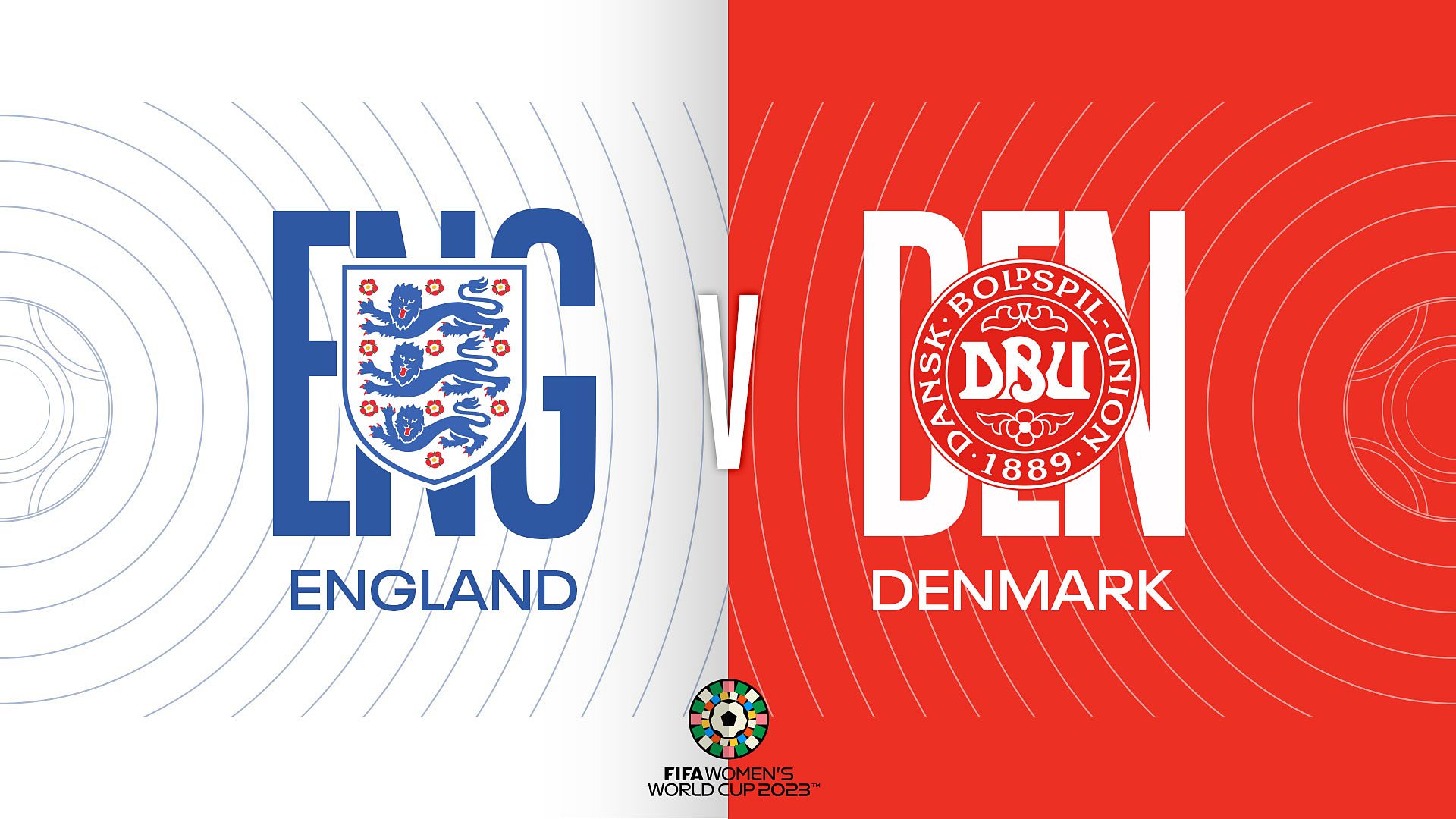 England v Denmark Womens World Cup 2023