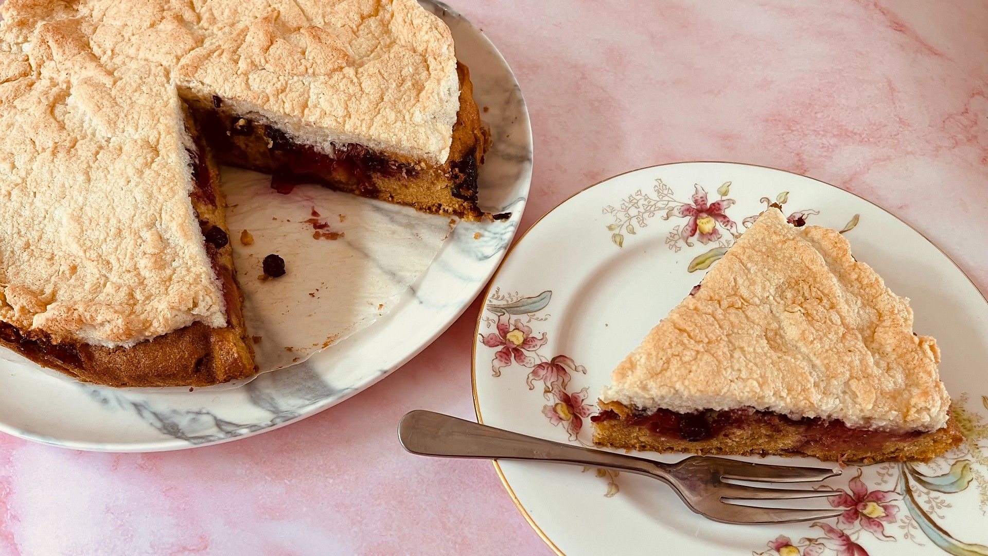 Simple Summer Fruit Cornmeal Cake - Mother Would Know