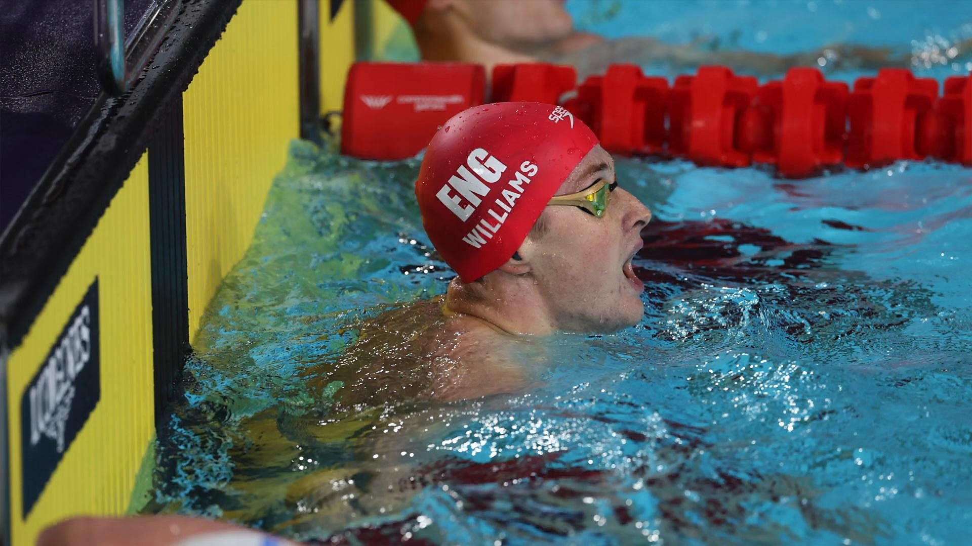 Brodie Williams Swimmer aiming for first world medal after Commonwealth success