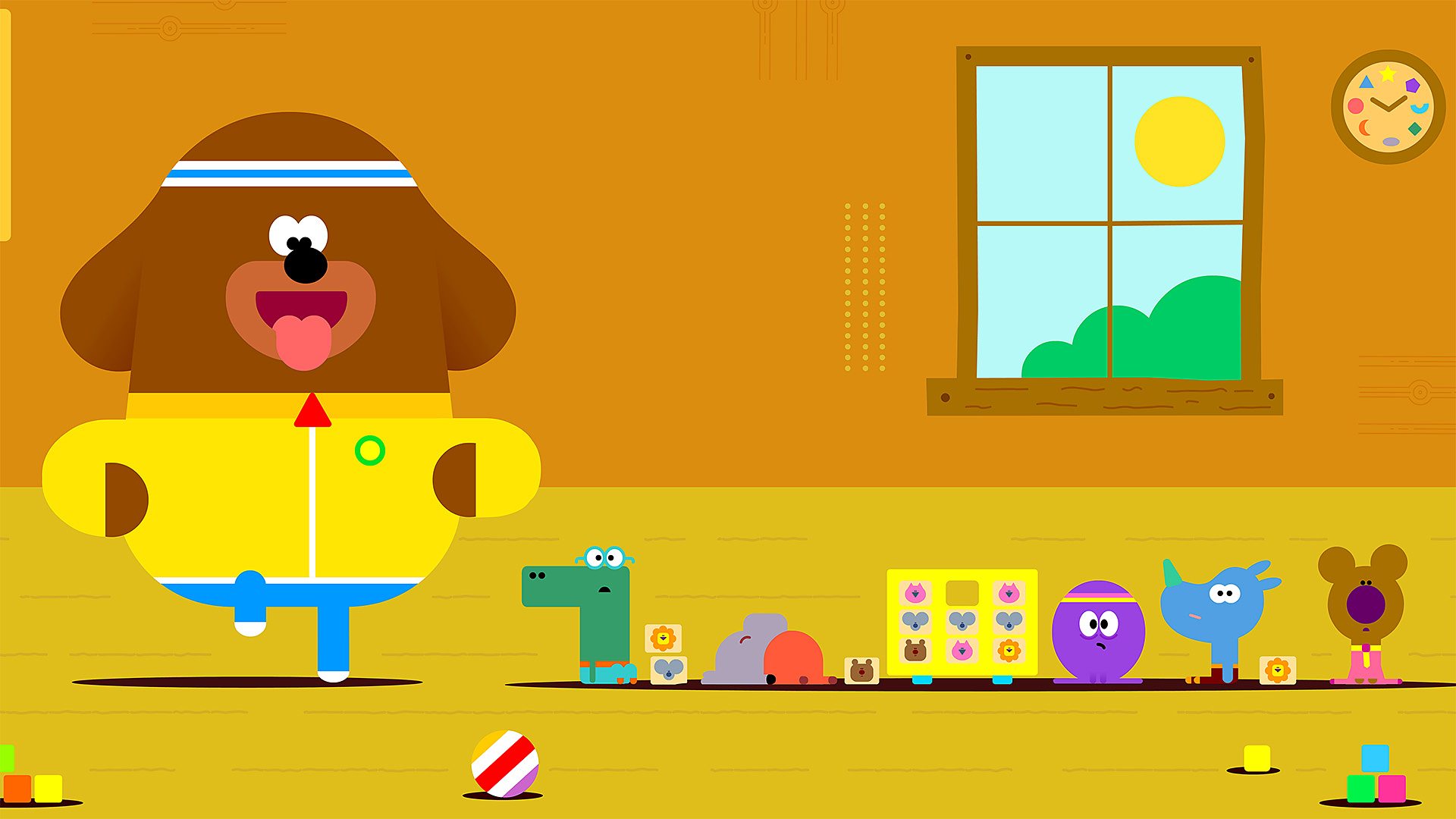 Hey Duggee Maglietta Maniche Lunga per Ragazze Lupetto Club Rosa 4-5