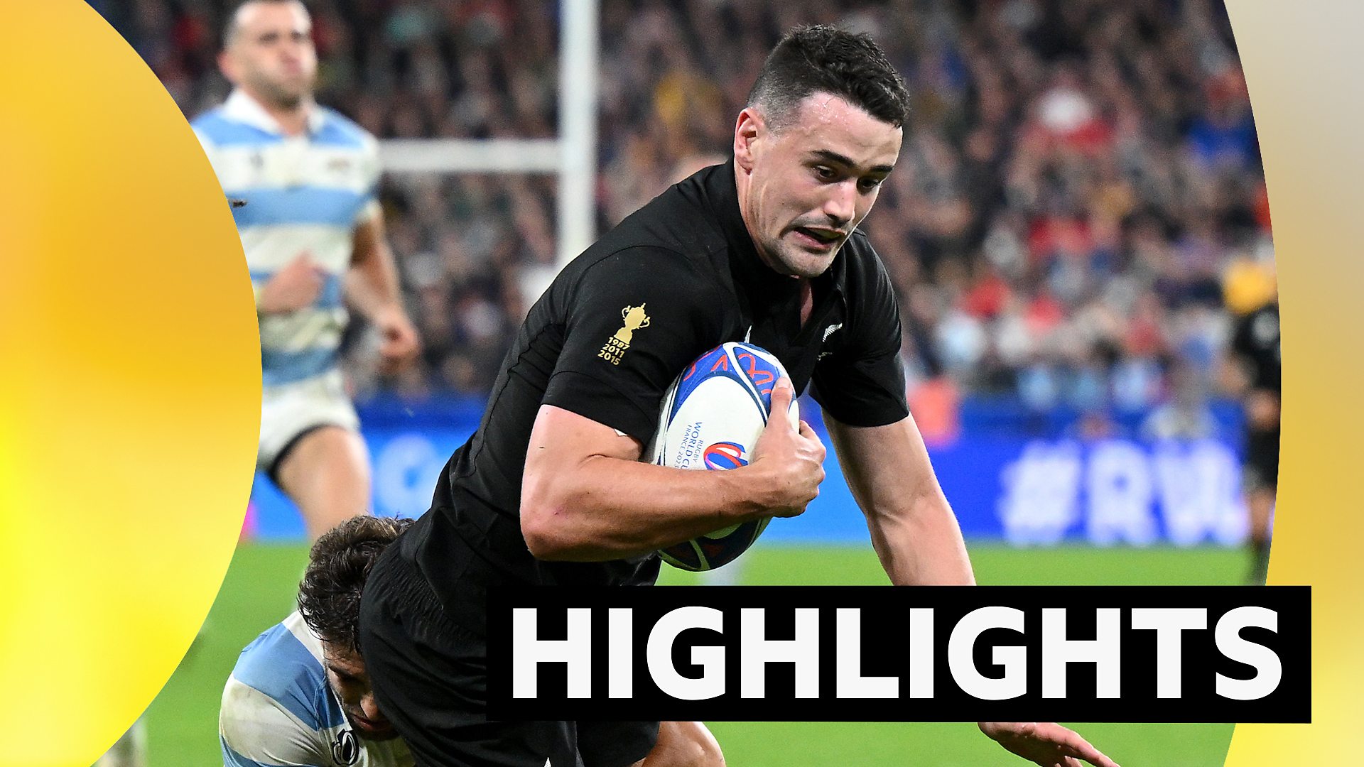 Rugby World Cup Watch highlights as New Zealand beat Argentina 44-6 to reach final