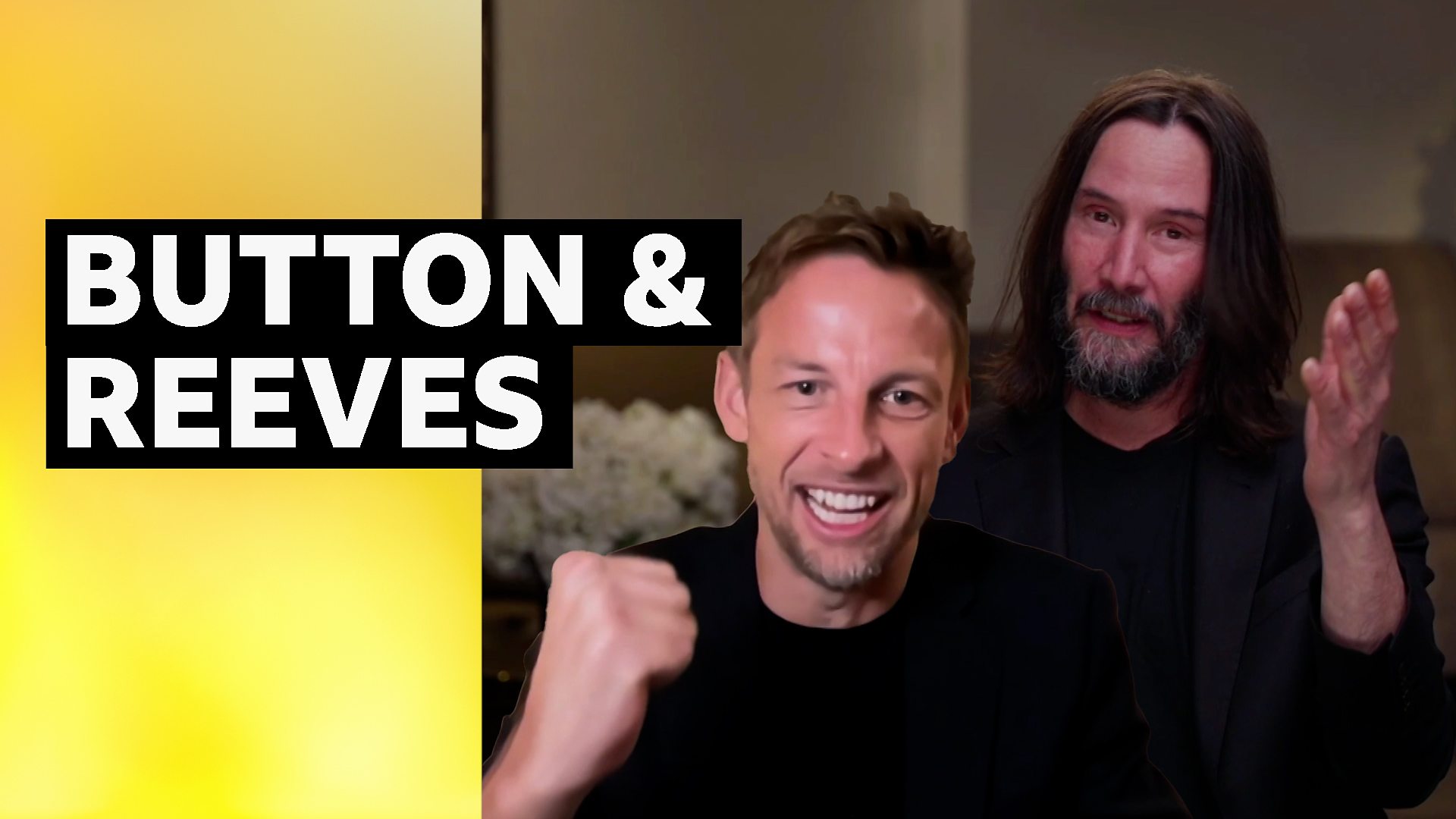 Keanu Reeves and Jenson Button discuss Brawn F1 documentary - BBC Sport