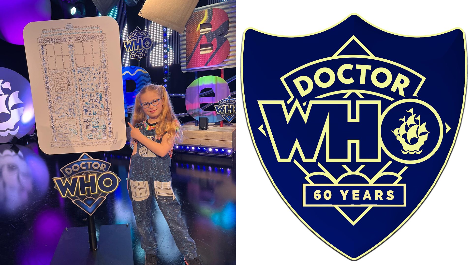 Blue Peter celebrates Doctor Who’s 60th by revealing winners of Doctor