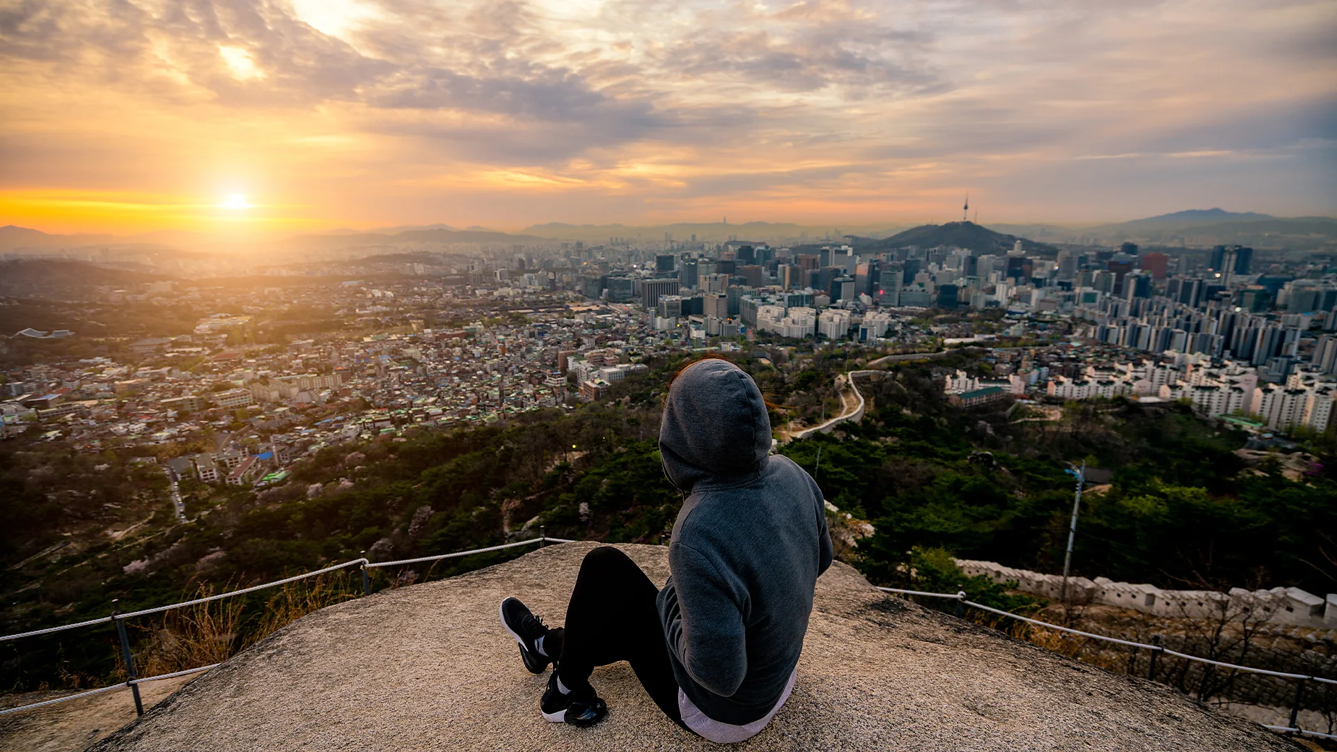 Inwangsan in Seoul, South Korea
