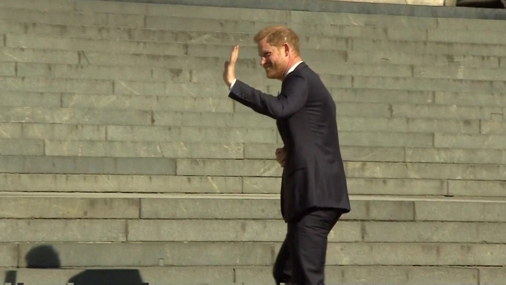 Watch: Prince Harry arrives at St Paul's Invictus Games anniversary service