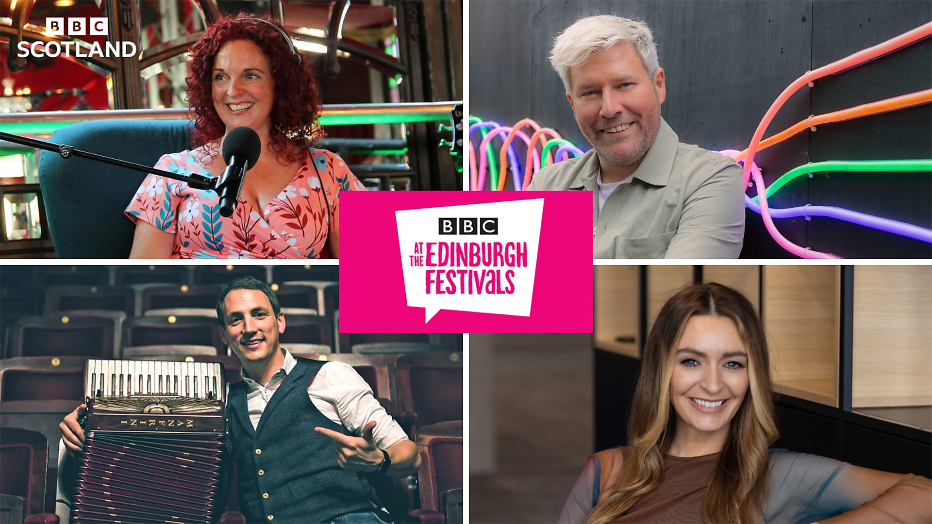 BBC Scotland at the Edinburgh Festivals – Comedy, Music, Arts, Literature and Family Fun