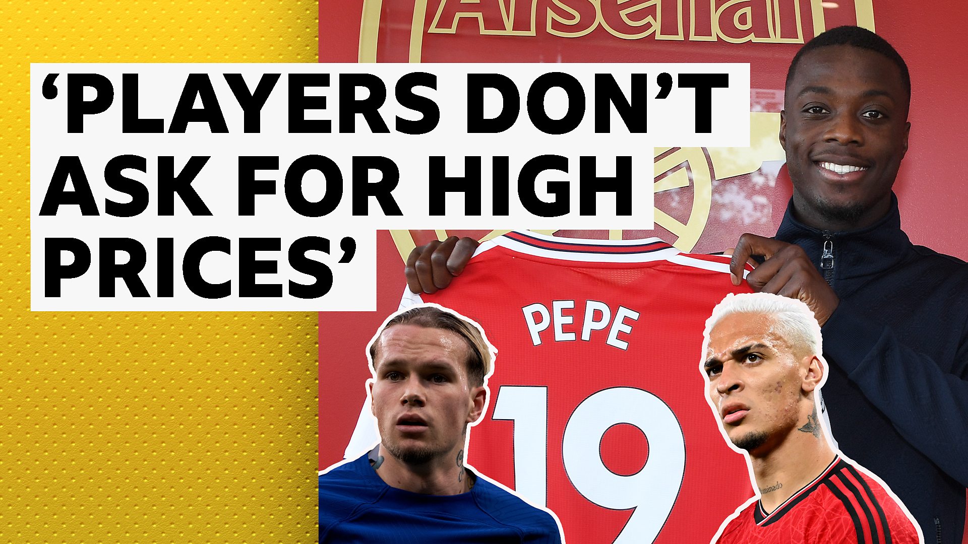 Nicolas Pepe: Former Arsenal winger on the difficulty of high