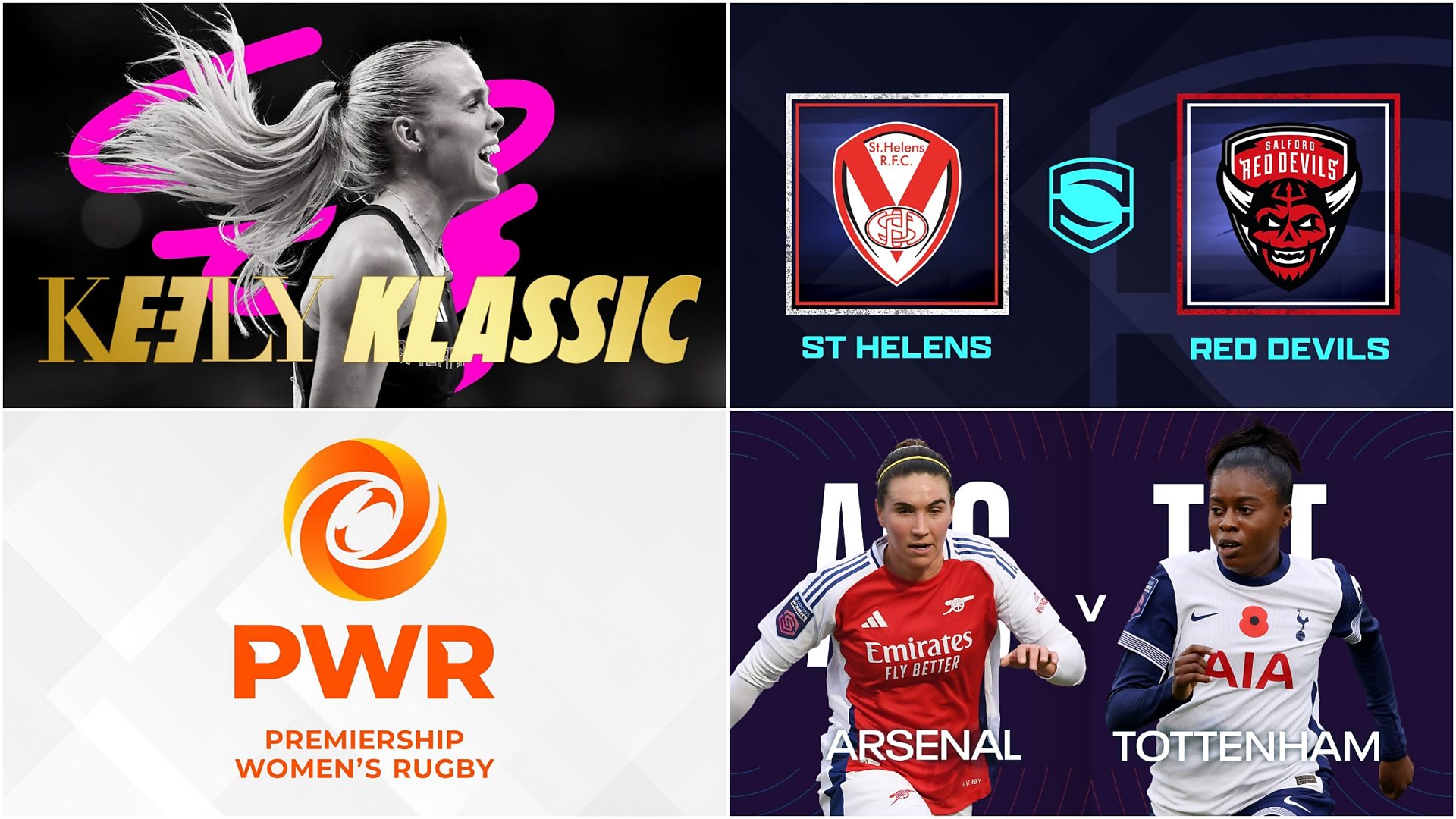 Tries, tackles and track - a thrilling weekend of sport across BBC iPlayer and TV