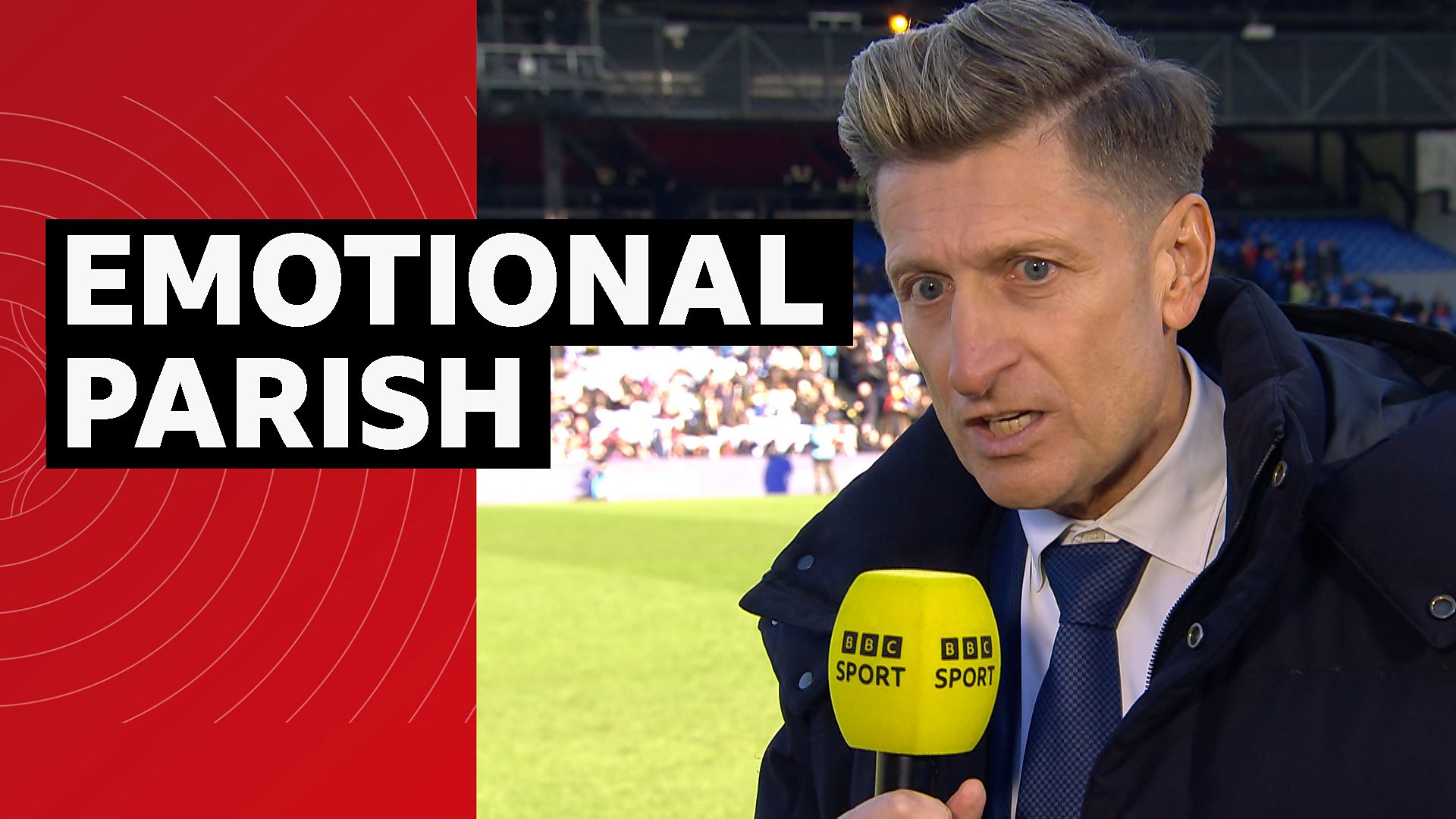 FA Cup: Crystal Palace chairman Steve Parish reacts to Roberts
