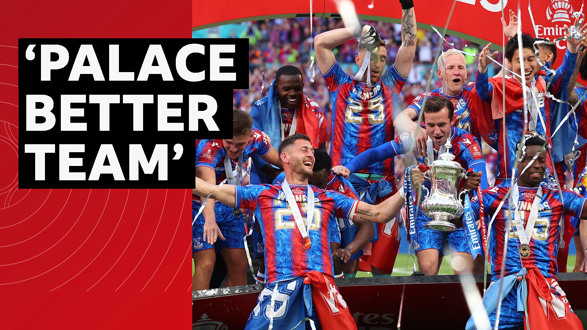 FA Cup Final analysis: Crystal Palace are deserved winners of the