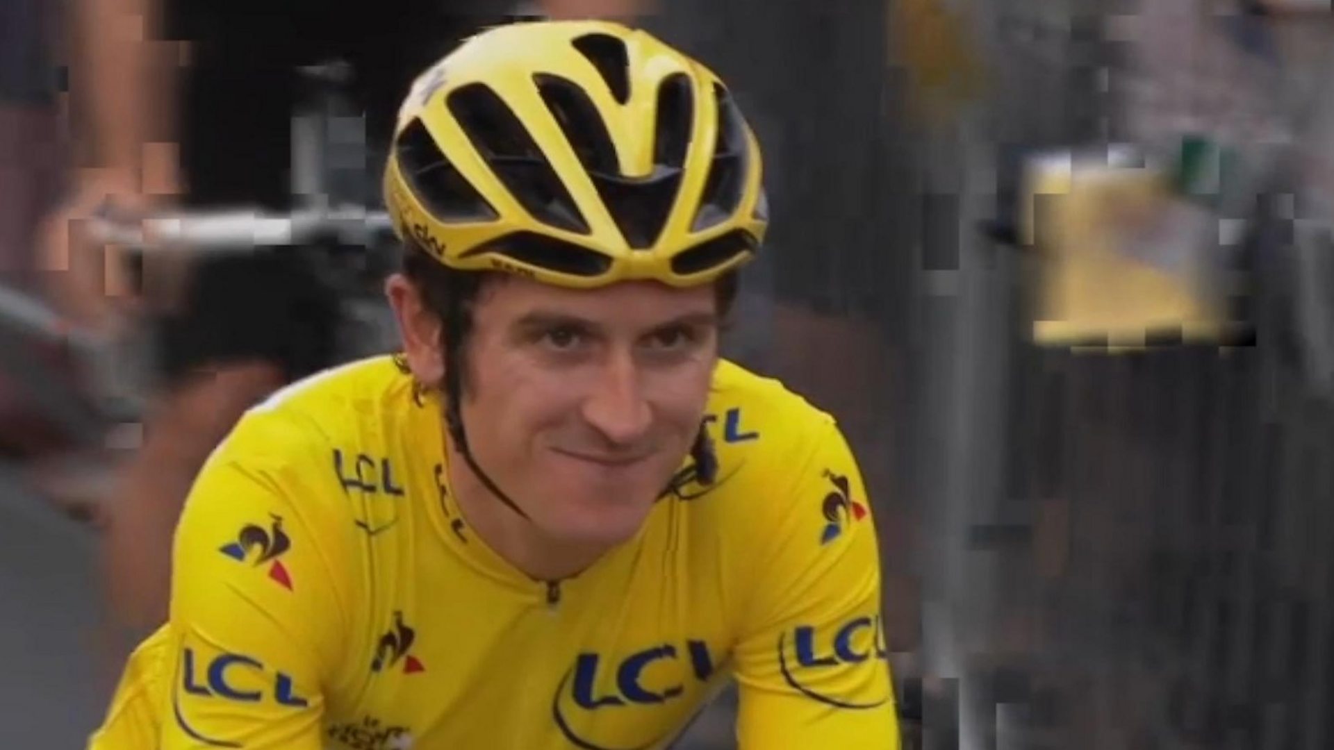When Geraint Thomas ruled the Tour de France BBC Sport