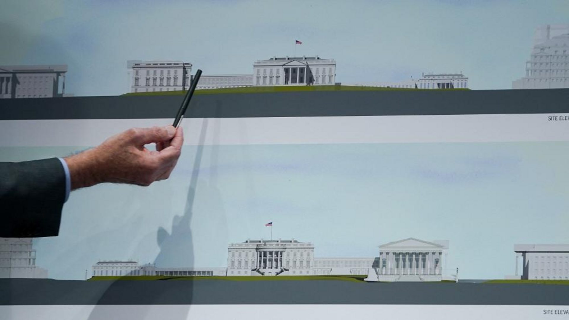 bbc.co.uk - Watch: Latest plans for White House ballroom revealed