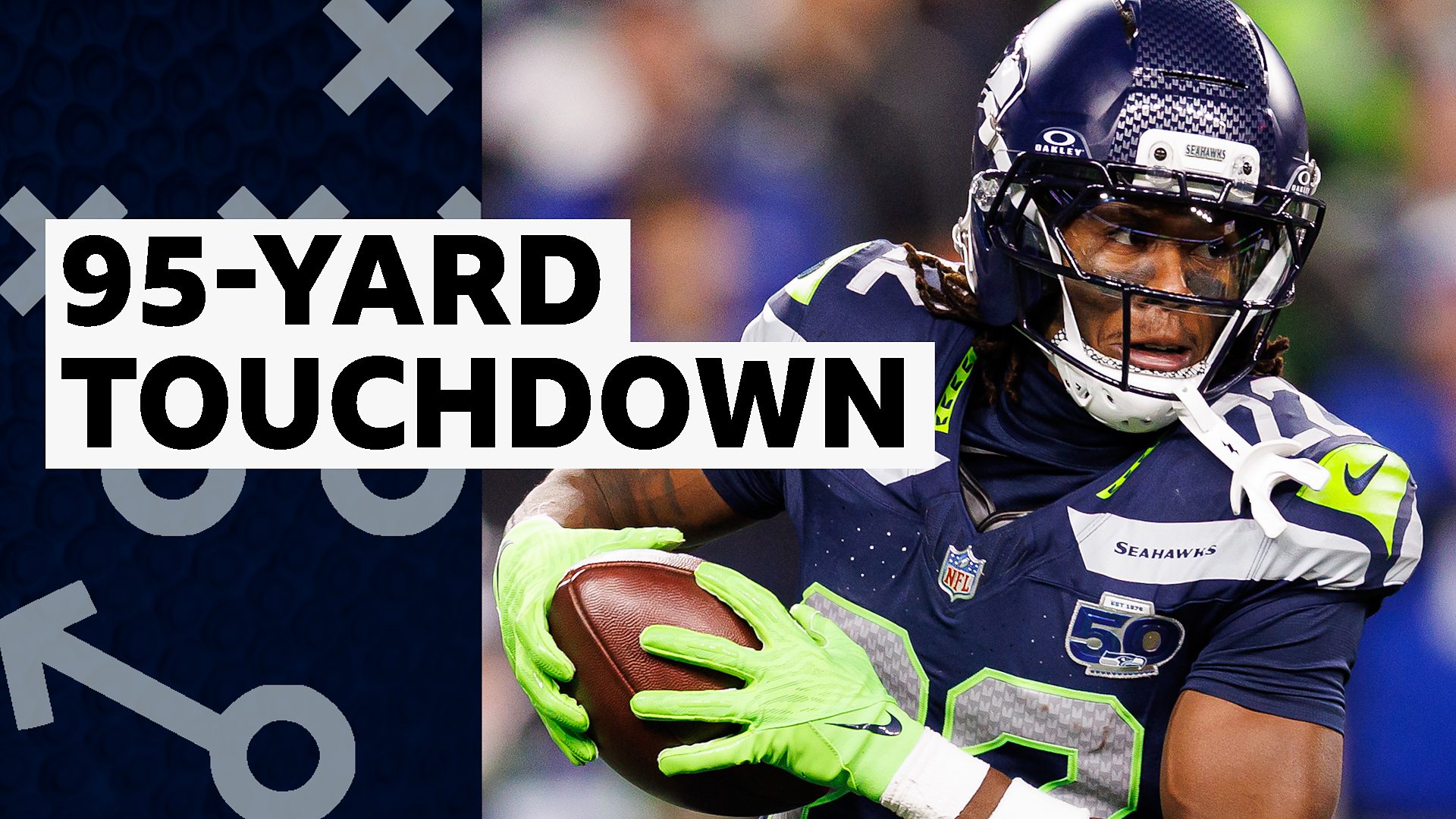 NFL highlights: Seattle Seahawks' Rashid Shaheed scores a 95-yard