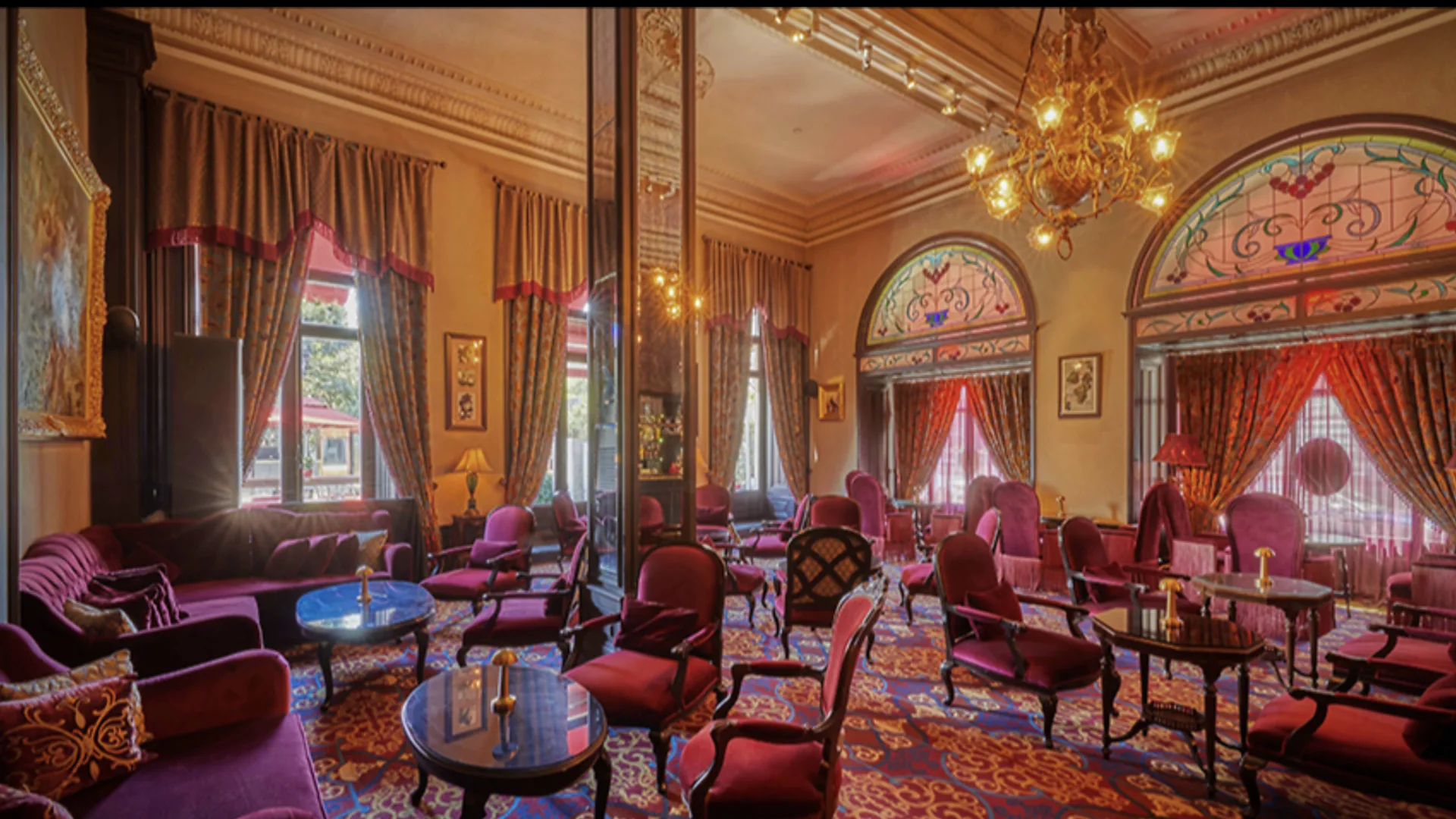 Exterior view of the historic luxury hotel in Istanbul where Agatha Christie wrote her famous novel