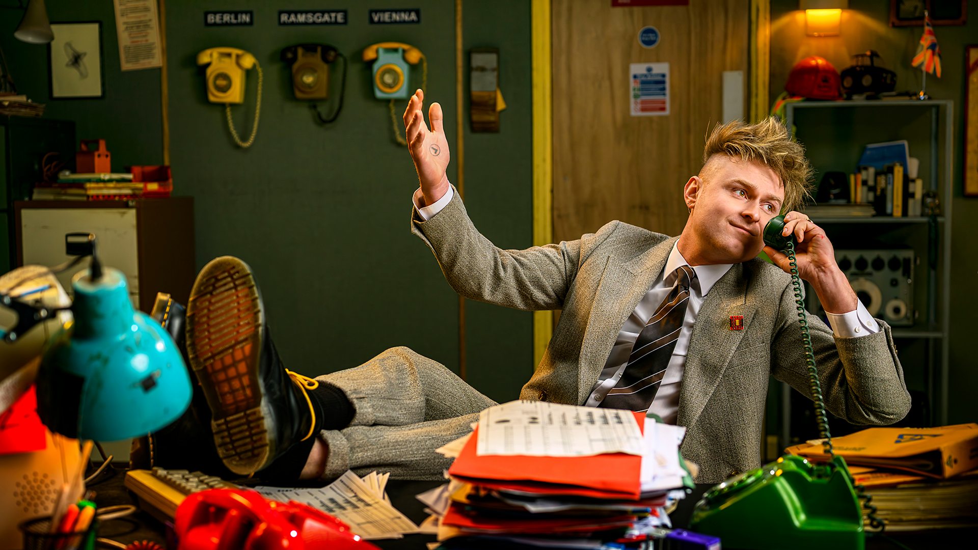 UK Eurovision 2026 song Eins, Zwei, Drei from LOOK MUM NO COMPUTER released