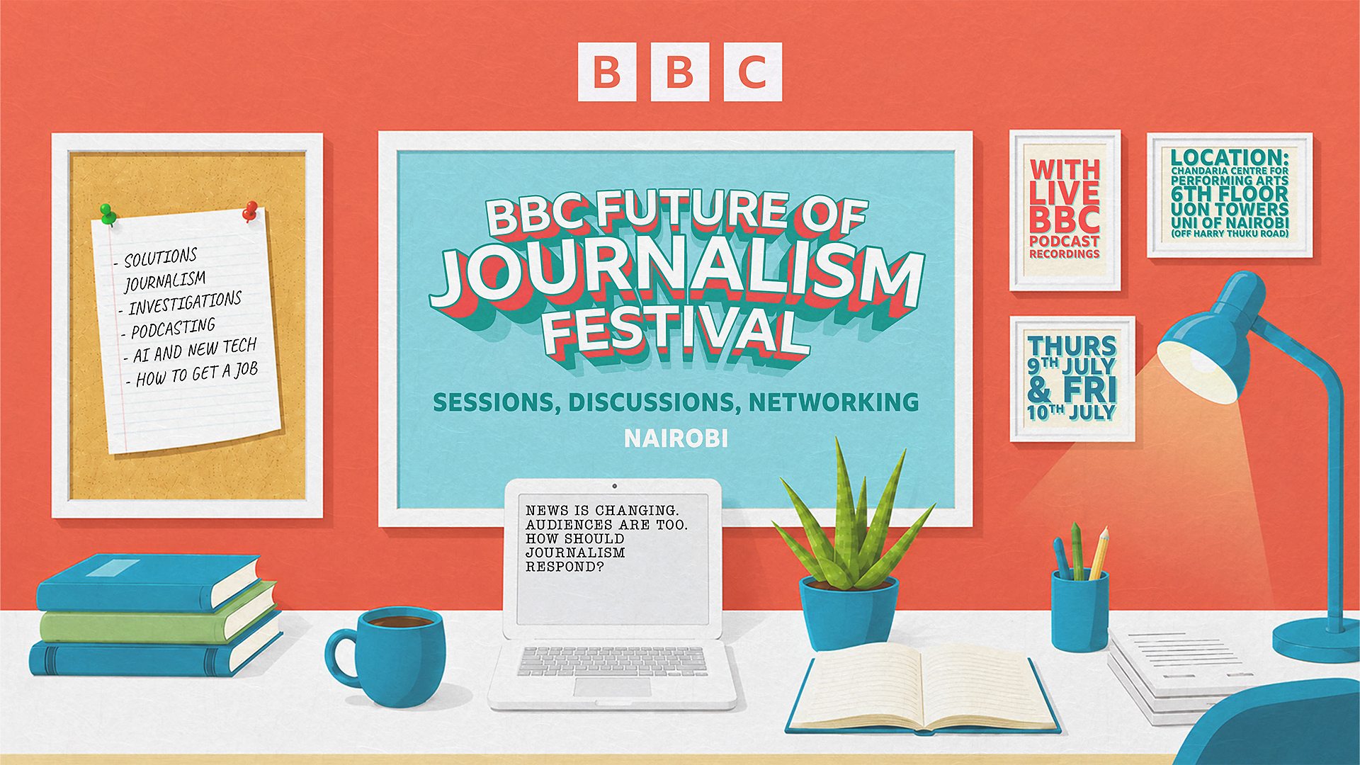 BBC World Service to Host Free Future of Journalism Festival in Nairobi for Students and Media Professionals