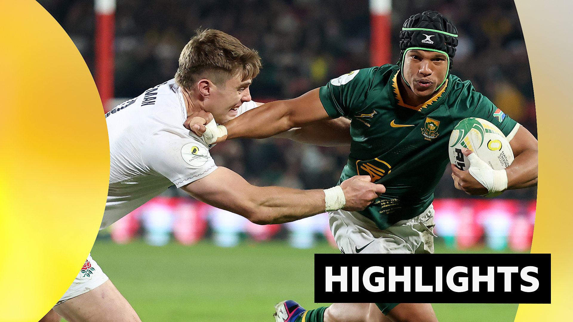 England beaten by South Africa in Nations Championship