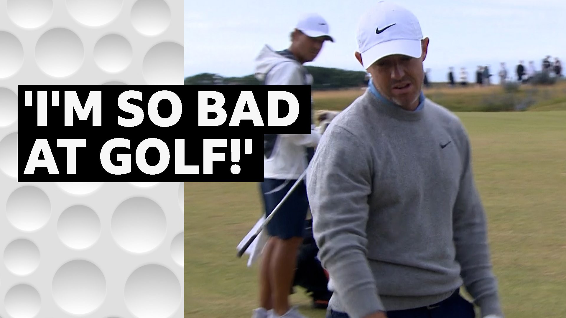 McIlroy berates himself as Scottish Open challenge fades