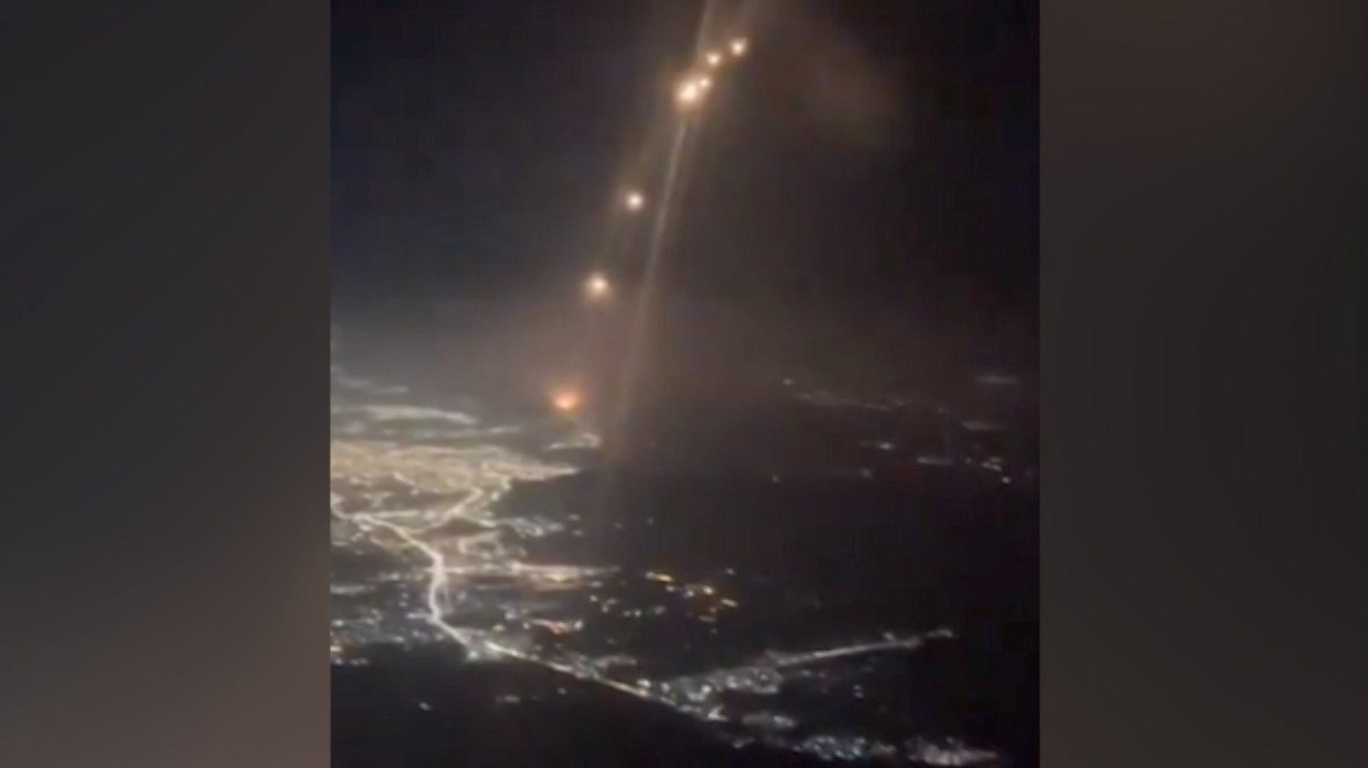 Footage Reveals Iran-Israel Missile Clash in Real Time