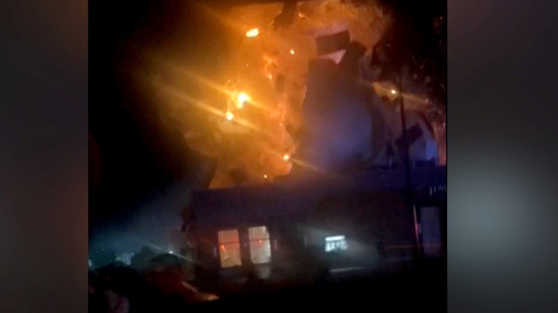 Explosion at Domino's Pizza restaurant in Utah after car crashes