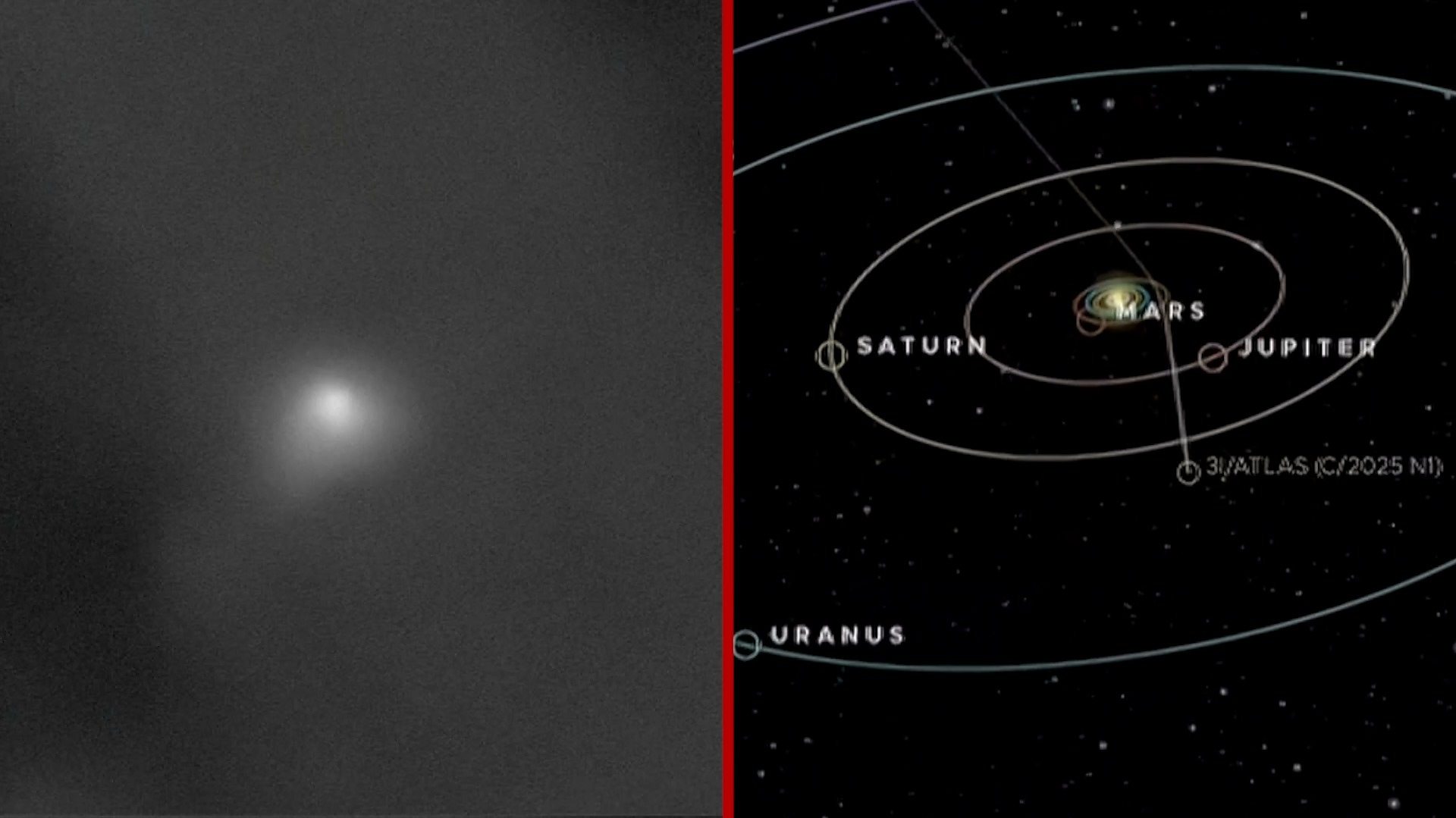 Watch: Nasa releases new images of interstellar comet 3I/ATLAS