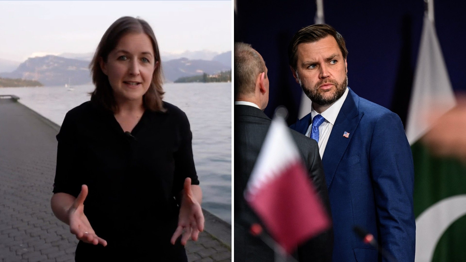 Why was JD Vance in a luxury Swiss resort for talks with Iran?