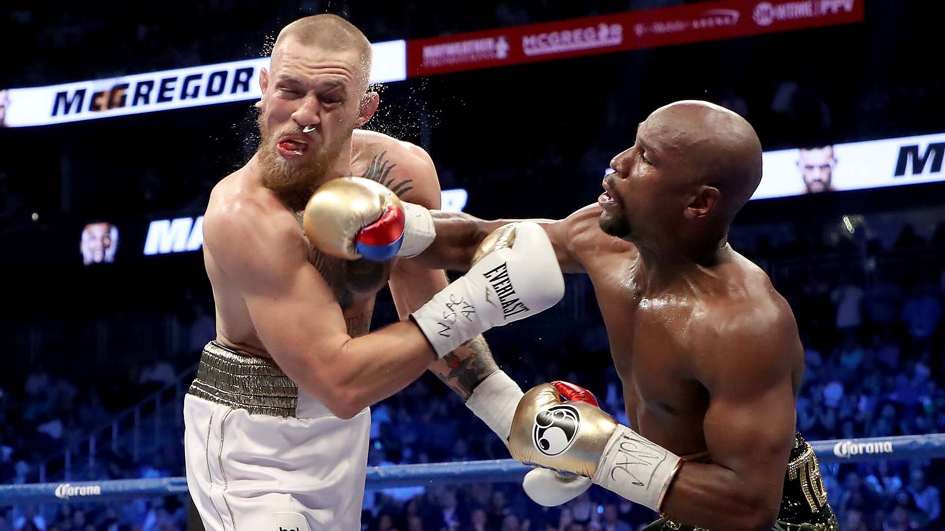 Conor McGregor and Floyd Mayweather