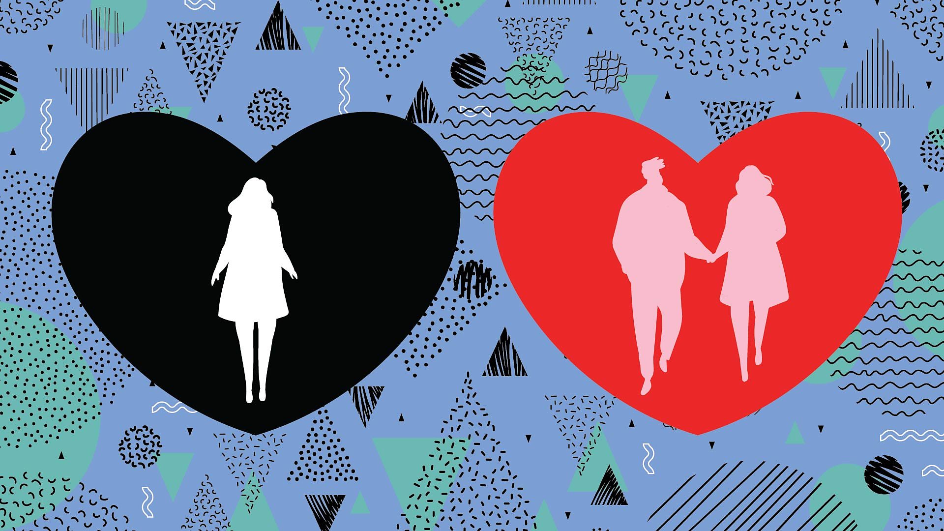 It's hard being single whe...