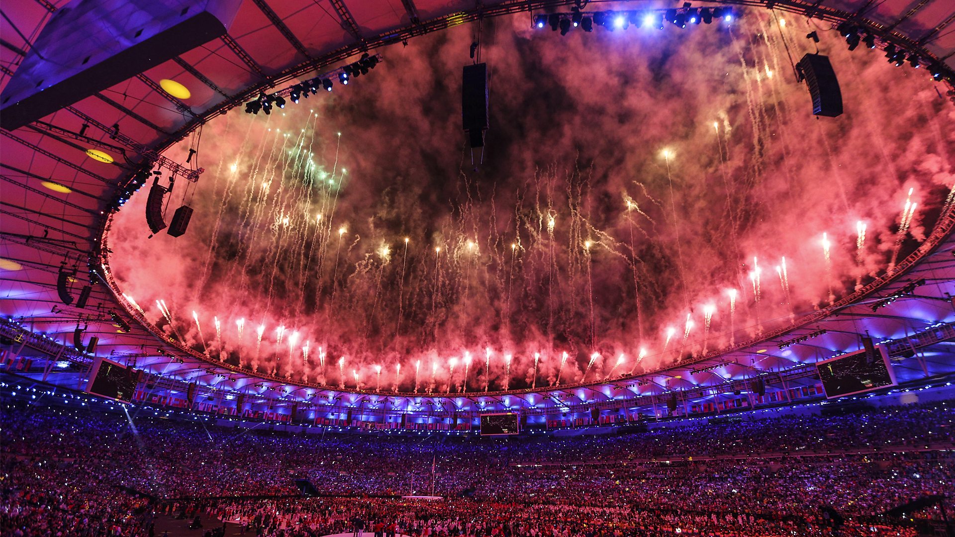 Opening ceremony, Maracana, Rio 2016