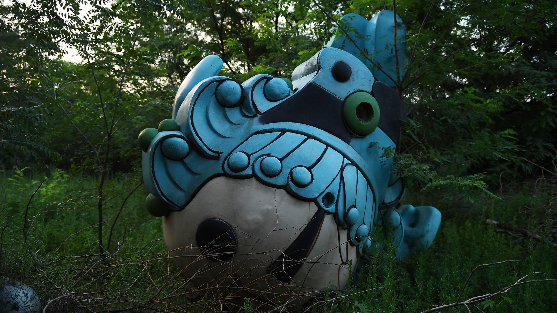 Abandoned mascot Beibei