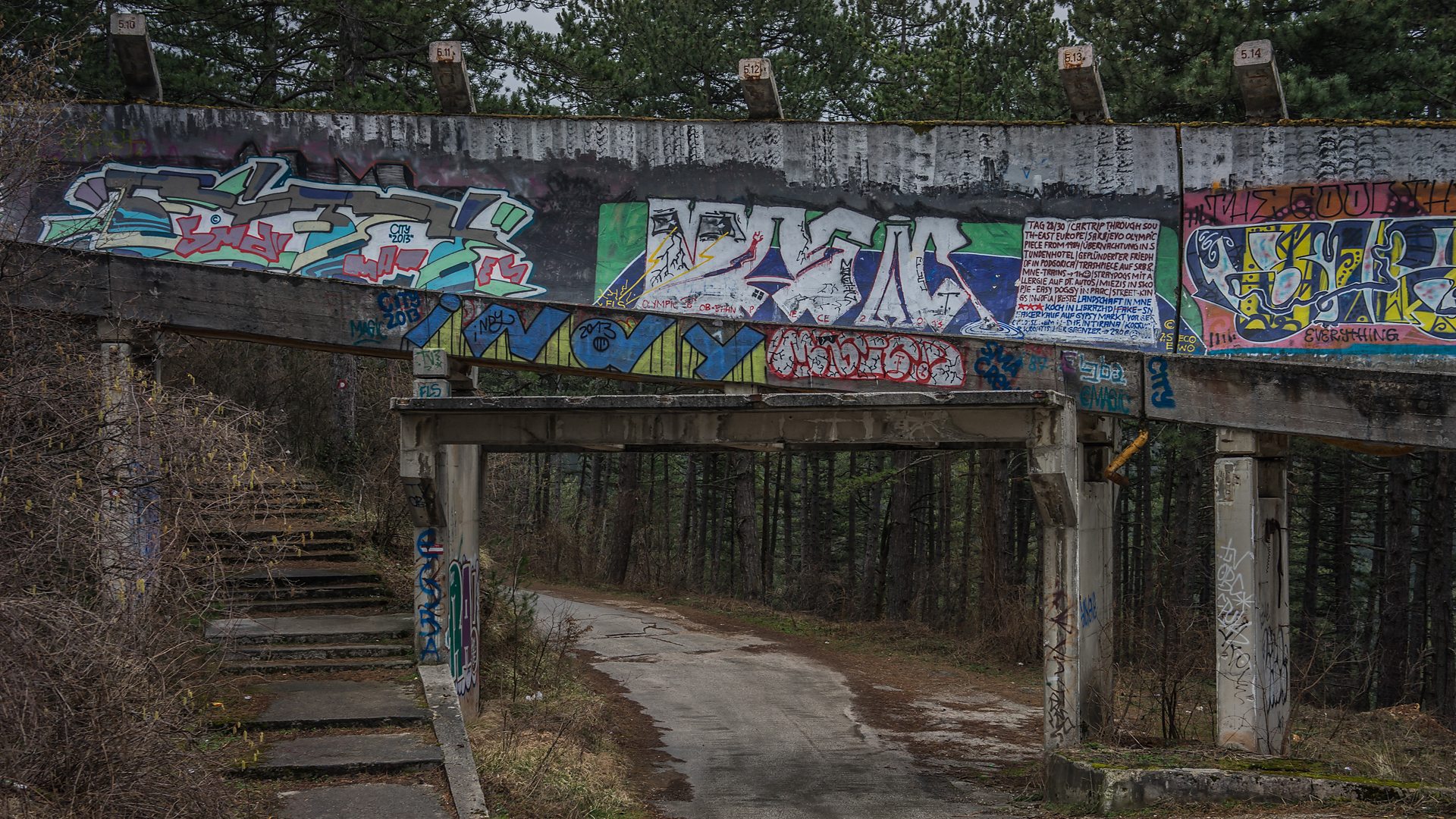 Bobsled track Sarajevo