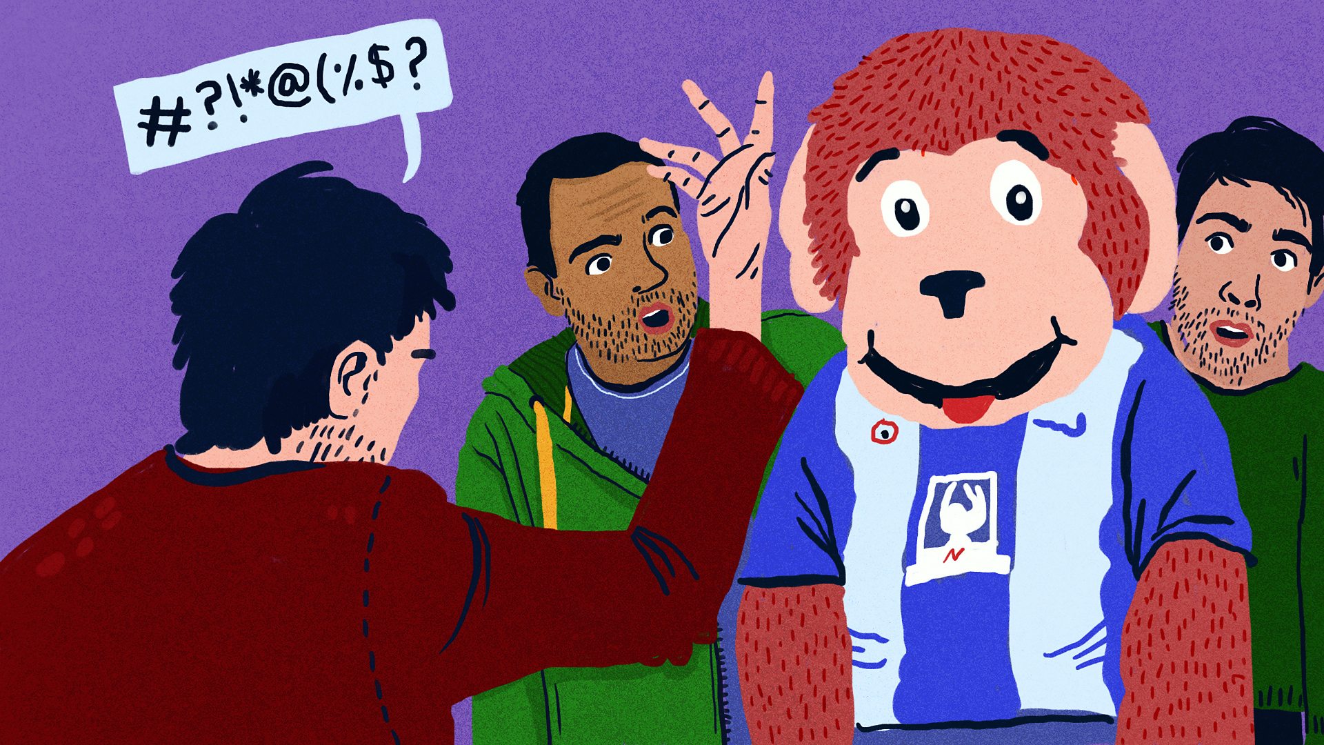 Chaddy the Owl in hospital