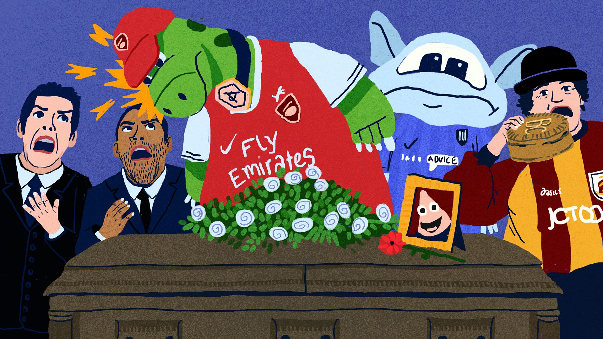 Gunnersaurus, Moonchester, Len the Bradford City Gent