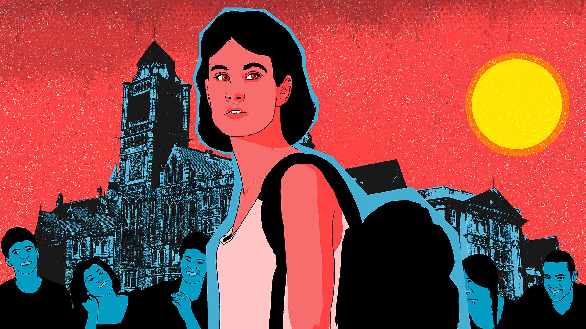 Rebecca Hendin bbc three i hated uni illustration 1