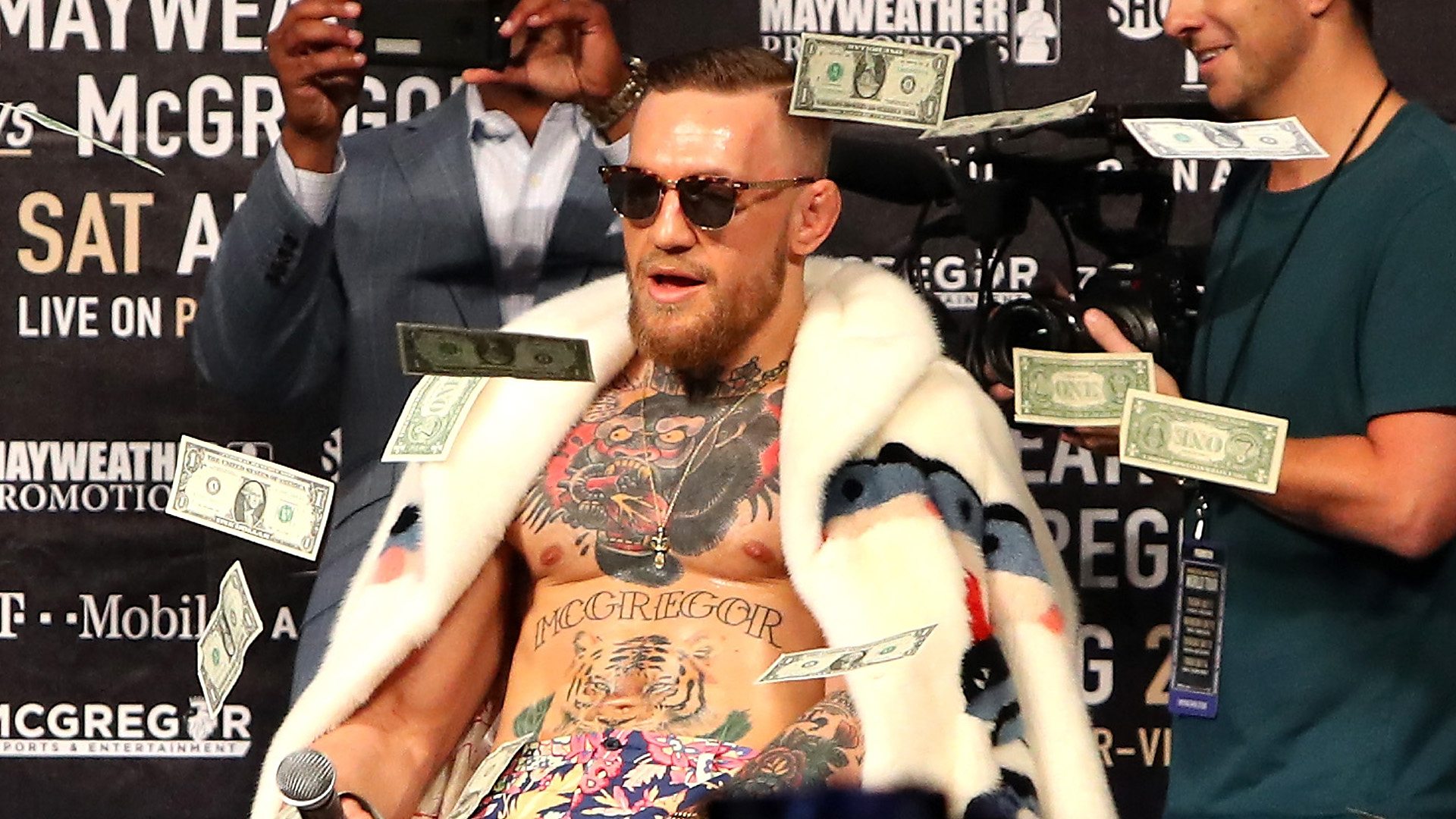 Conor McGregor on the MayMac world tour